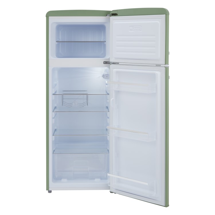 CDA 206 Litre Top Mount Retro Freestanding Fridge Freezer - Betty Meadow
