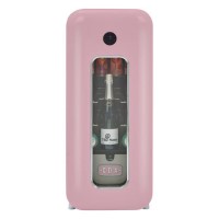 CDA Nancy Tea Rose 13 Bottle Capacity Single Zone Freestanding Retro Wine Cooler - Pink