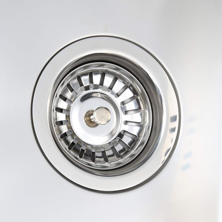Refurbished Taylor & Moore Como Single Bowl Reversible Drainer Stainless Steel Sink
