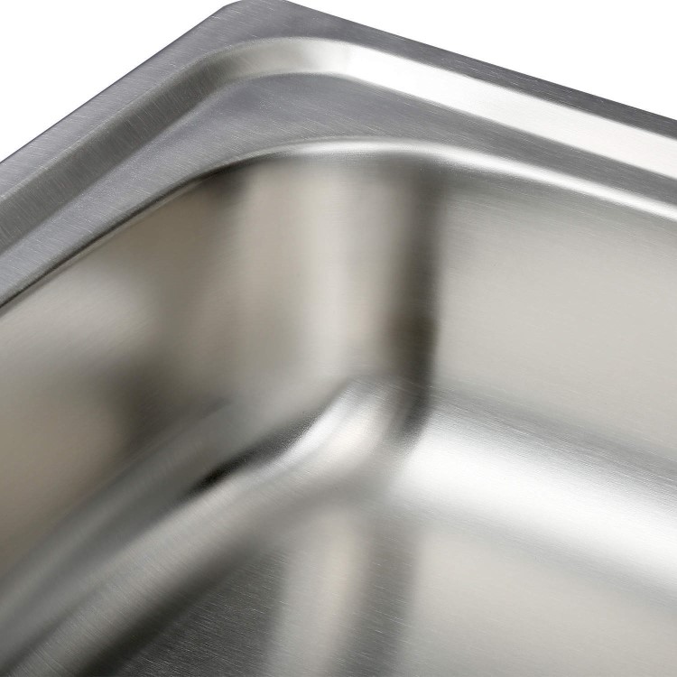 GRADE A2 - Taylor & Moore Ness 1.5 Bowl with Drainer Reversible Stainless Steel Kitchen Sink