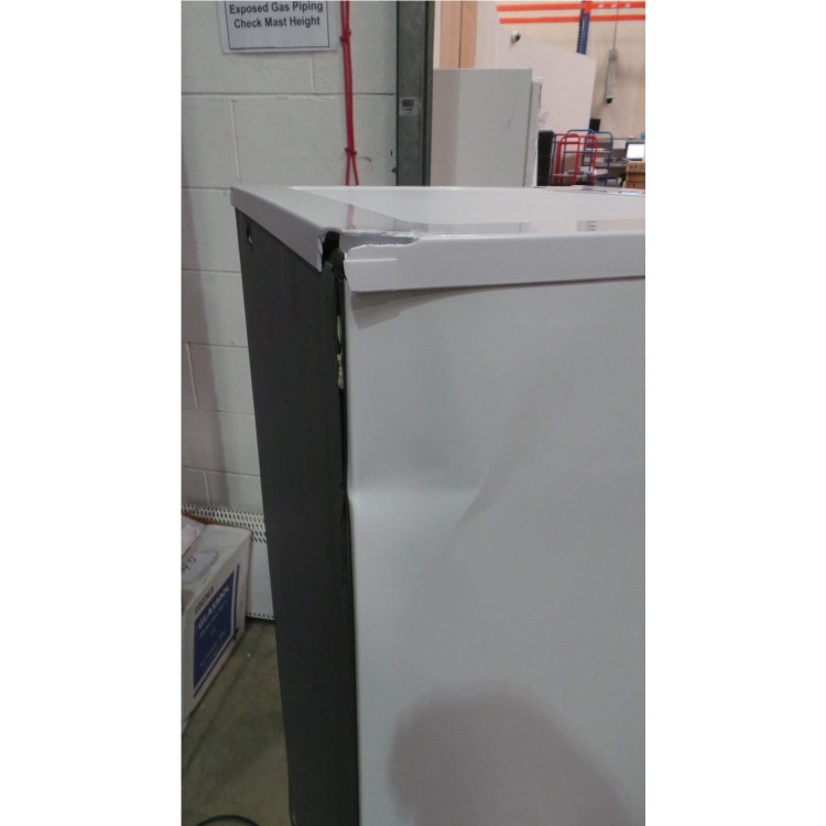 GRADE A3 - Heavy cosmetic damage - Fridgemaster MTZ55160 White 55cm Wide Freestanding Freezer