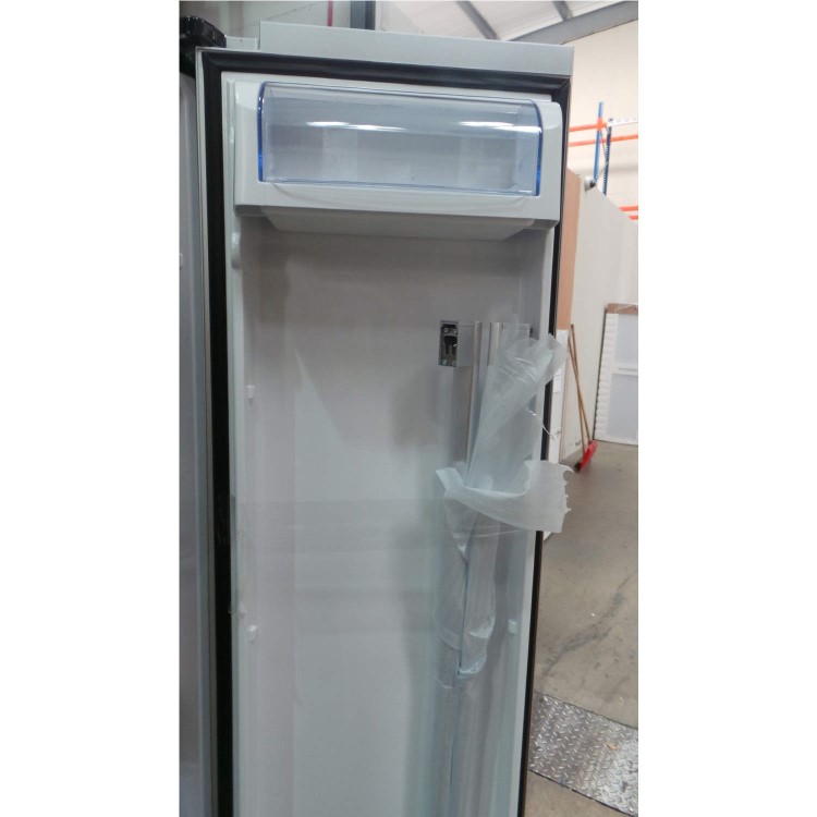 GRADE A2 - Light cosmetic damage - Haier HRF-663CJB 500L Frost Free American-style Fridge Freezer With Ice And Water Dispenser - Black