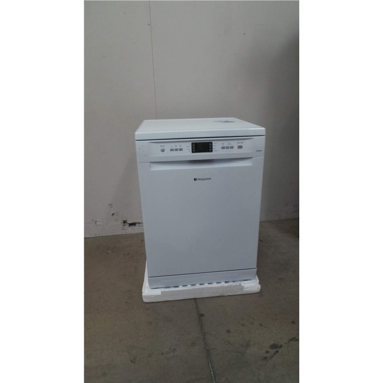 GRADE A2 - Light cosmetic damage - Hotpoint FDFEX11011P 13 Place Freestanding Dishwasher Polar White
