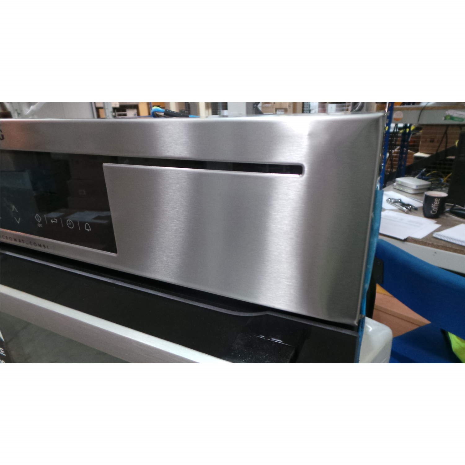 GRADE A3 AEG KM8403021M Compact Height Builtin Combination Microwave