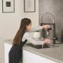 Franke Vital Capsule Round Matt Black Filtered Water Kitchen Tap