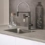 Franke Vital Capsule Round Matt Black Filtered Water Kitchen Tap