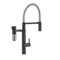 Franke Vital Capsule Round Matt Black Filtered Water Kitchen Tap