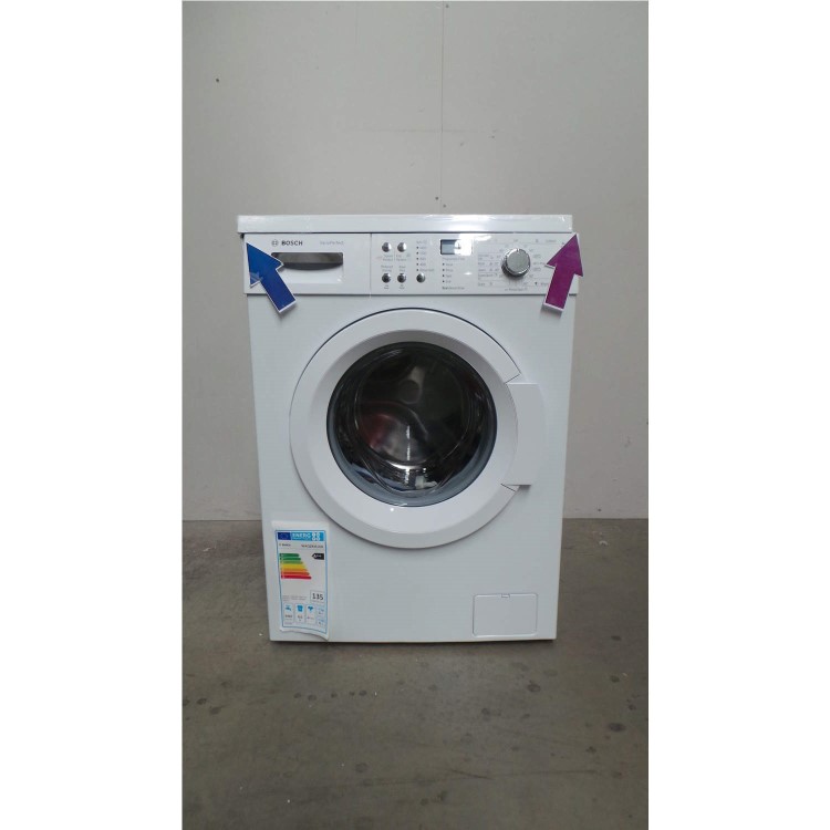 GRADE A3 - Heavy cosmetic damage - Bosch WAQ283S1GB VarioPerfect 8kg 1400rpm Freestanding Washing Machine In White