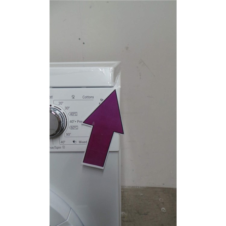 GRADE A3 - Heavy cosmetic damage - Bosch WAQ283S1GB VarioPerfect 8kg 1400rpm Freestanding Washing Machine In White