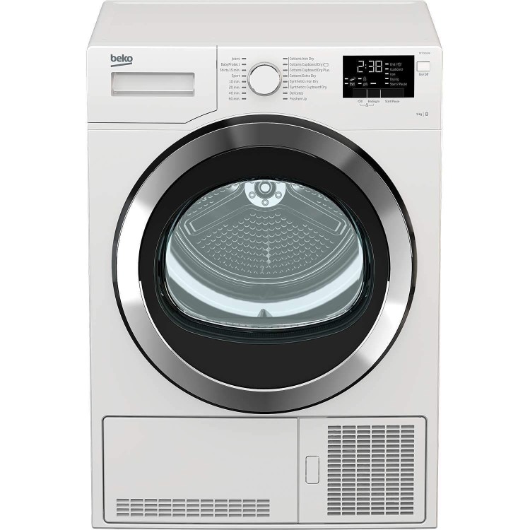 Beko DCY9316W 9kg Freestanding Condenser Tumble Dryer White