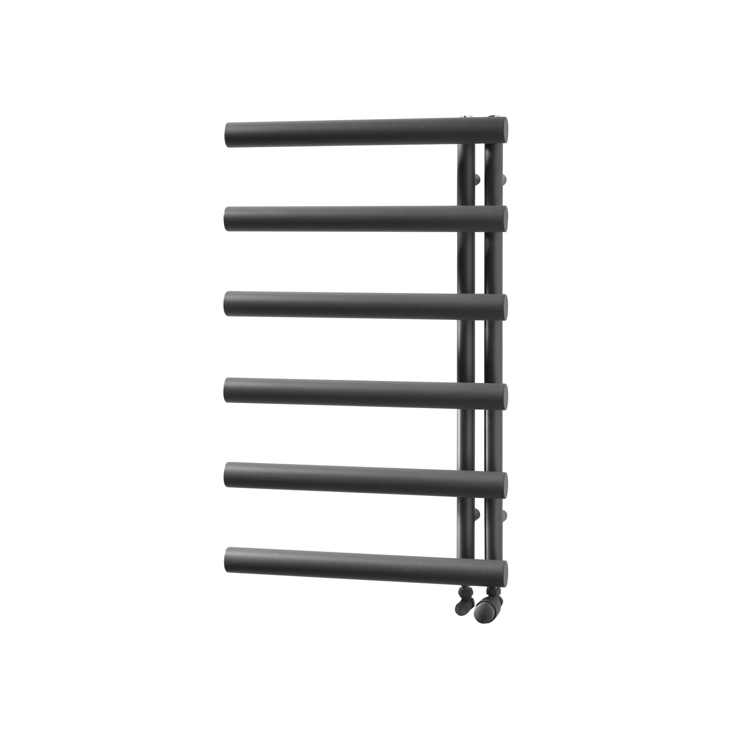 Anthracite Heated Towel Rail Radiator 795 x 500mm - Mayfair