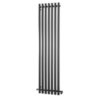 Mayfair Anthracite Single Panel Vertical Radiator - 1800 x 435mm