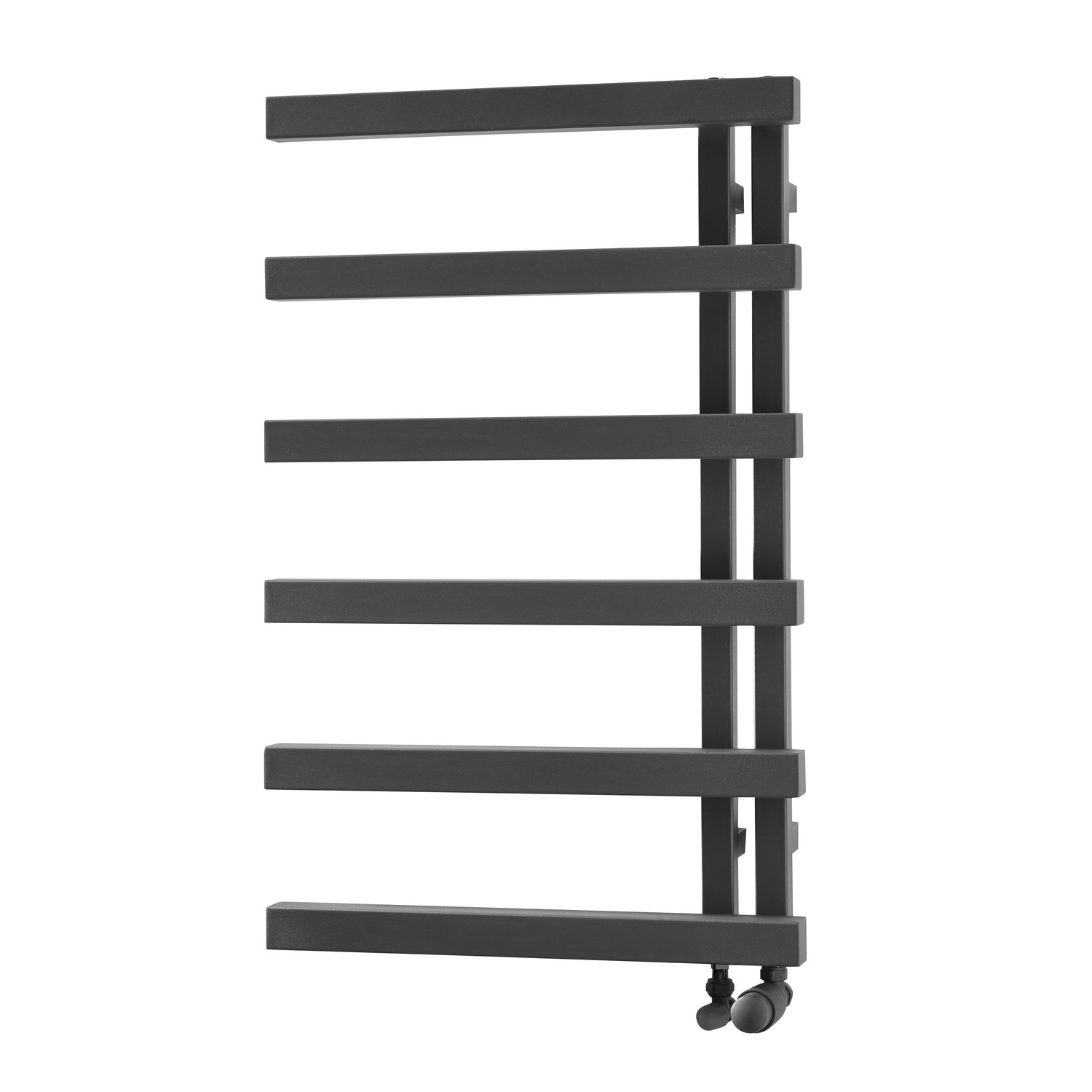 Anthracite Heated Towel Rail Radiator 795 x 500mm - Soho