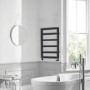 Towelrads Kensington Black Towel Radiator 800 x 530mm