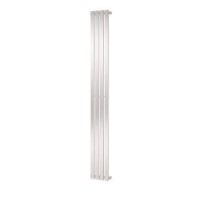 Merlo White Single Panel Vertical Radiator - 1800 x 310mm