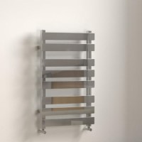 Perlo Chrome Heated Towel Rail - 800 x 500mm