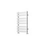 Perlo Chrome Heated Towel Rail - 800 x 500mm