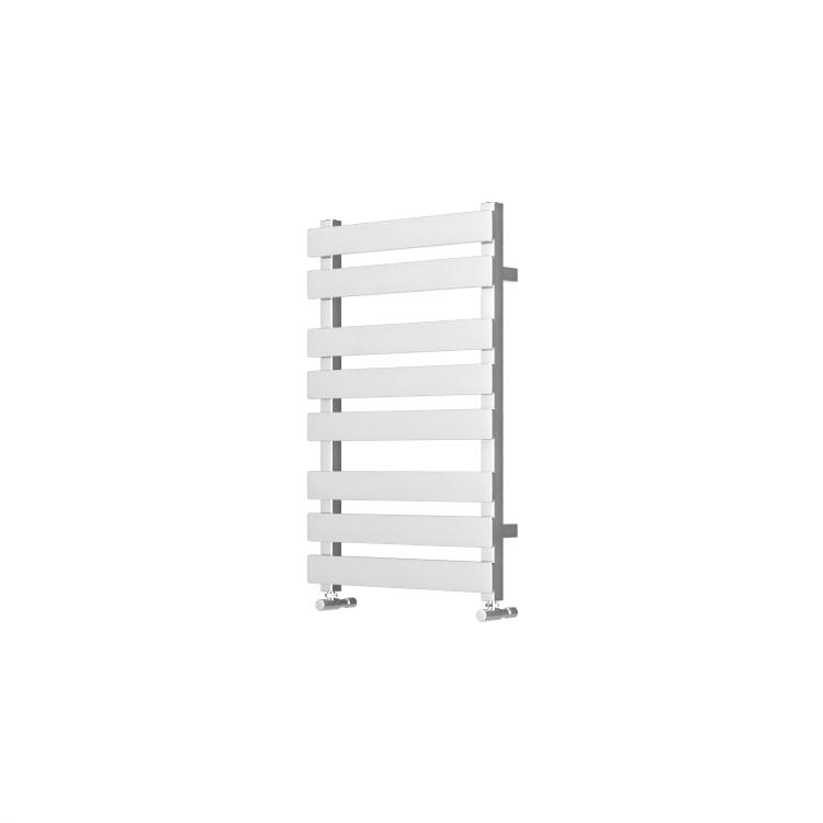 Perlo Chrome Heated Towel Rail - 800 x 500mm