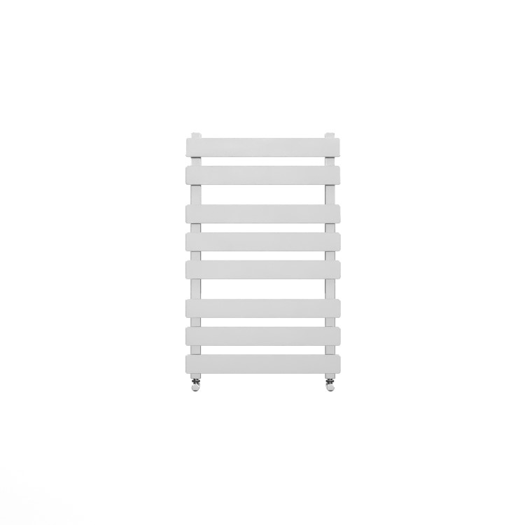 Perlo Chrome Heated Towel Rail - 800 x 500mm