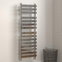 Perlo Chrome Heated Towel Rail - 1500 x 500mm