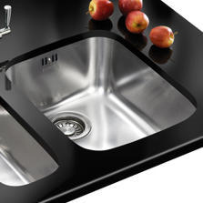 Single Bowl Undermount Chrome Stainless Steel Large Kitchen Sink- Franke