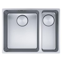 Franke Mythos Undermount Right Hand Side Bowl Kitchen Sink - Stainless Steel