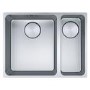 Franke Mythos Undermount Right Hand Side Bowl Kitchen Sink - Stainless Steel