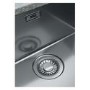 Franke Mythos Undermount Right Hand Side Bowl Kitchen Sink - Stainless Steel