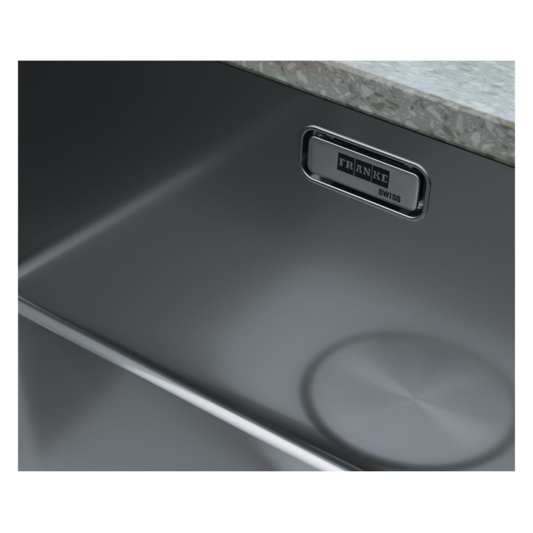 Franke Mythos Undermount Right Hand Side Bowl Kitchen Sink - Stainless Steel