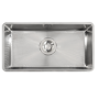 Single Bowl Silent Undermount Stainless Steel Kitchen Sink - Franke Maris Quiet 110-50