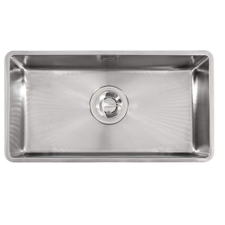 Franke Maris Quiet 110-50 Single Bowl Silent Undermount Stainless Steel Kitchen Sink