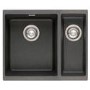 1.5 Bowl Undermount Black Composite Kitchen Sink - Franke Sirius
