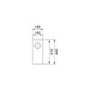 Half Bowl Undermount Polar White Composite Kitchen Sink - Franke Sirius
