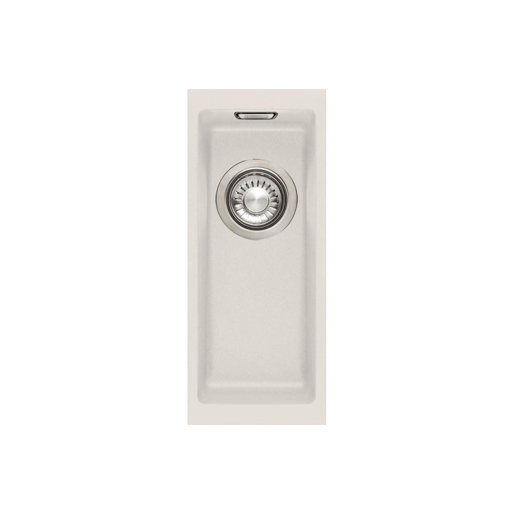 Half Bowl Undermount Polar White Composite Kitchen Sink - Franke Sirius