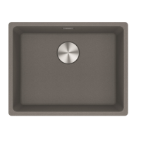 Single Bowl Grey Undermount Fragranite Kitchen Sink - Franke Maris 110-52