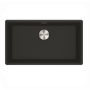 Single Large Bowl Black Undermount Fragranite Kitchen Sink - Franke Maris 110-72