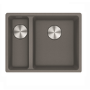 1.5 Bowl Left Hand Grey Undermount Fragranite Kitchen Sink - Franke Maris 34-15