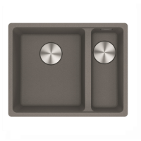 1.5 Bowl Right Hand Grey Undermount Fragranite Kitchen Sink - Franke Maris 34-15