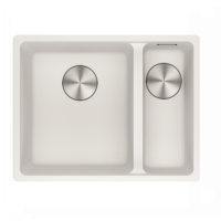 1.5 Bowl Right Hand White Undermount Fragranite Kitchen Sink - Franke Maris 34-15