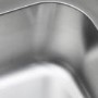 GRADE A1 - Taylor & Moore Superior 1.5 Bowl Undermount Stainless Steel Sink