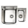 GRADE A1 - Taylor & Moore Superior 1.5 Bowl Undermount Stainless Steel Sink