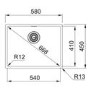 Franke BOX Undermount Kitchen Sink - Stainless Steel