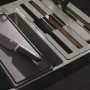 Single Bowl Reversible Inset Chrome Stainless Steel Kitchen Sink with Accessories - Franke Box Centre 41-27