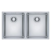 Franke Maris 2 Bowl Kitchen Sink - Stainless Steel