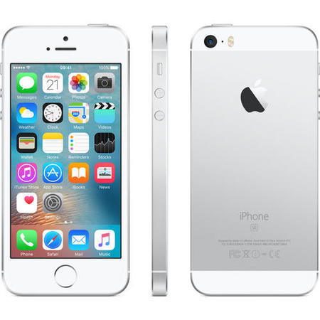 Grade A1 Apple iPhone SE Silver 4" 64GB 4G Unlocked & SIM Free