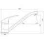GRADE A1 - Taylor & Moore Oxford Single Lever Chrome Mixer Tap