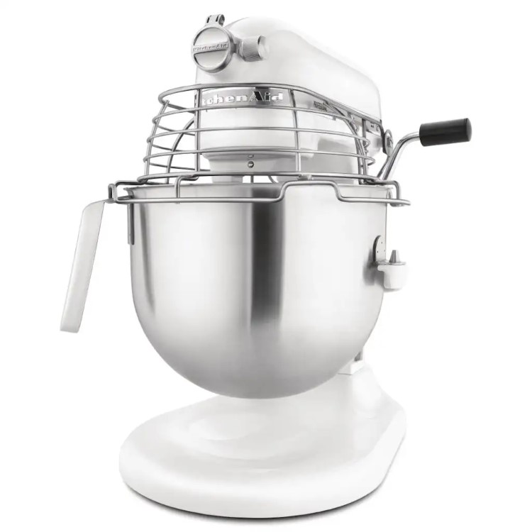 KitchenAid Professional Commercial Heavy Duty Stand Mixer - White - UK Plug - 5KSM7990XBWH