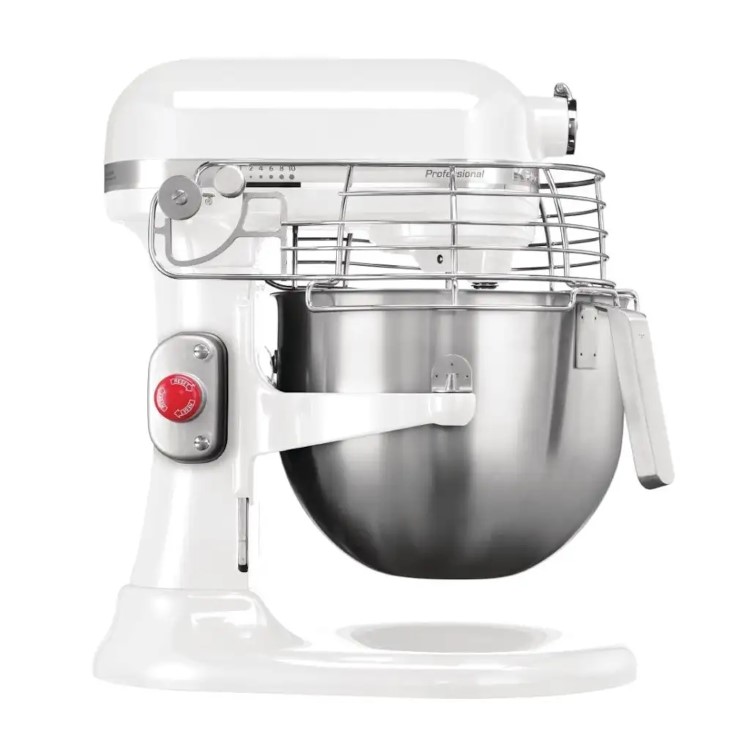 KitchenAid Professional Commercial Heavy Duty Stand Mixer - White - UK Plug - 5KSM7990XBWH