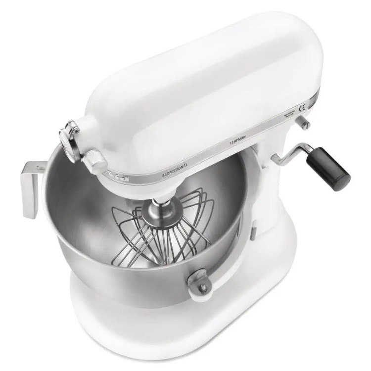 KitchenAid Professional Commercial Heavy Duty Stand Mixer - White - UK Plug - 5KSM7990XBWH