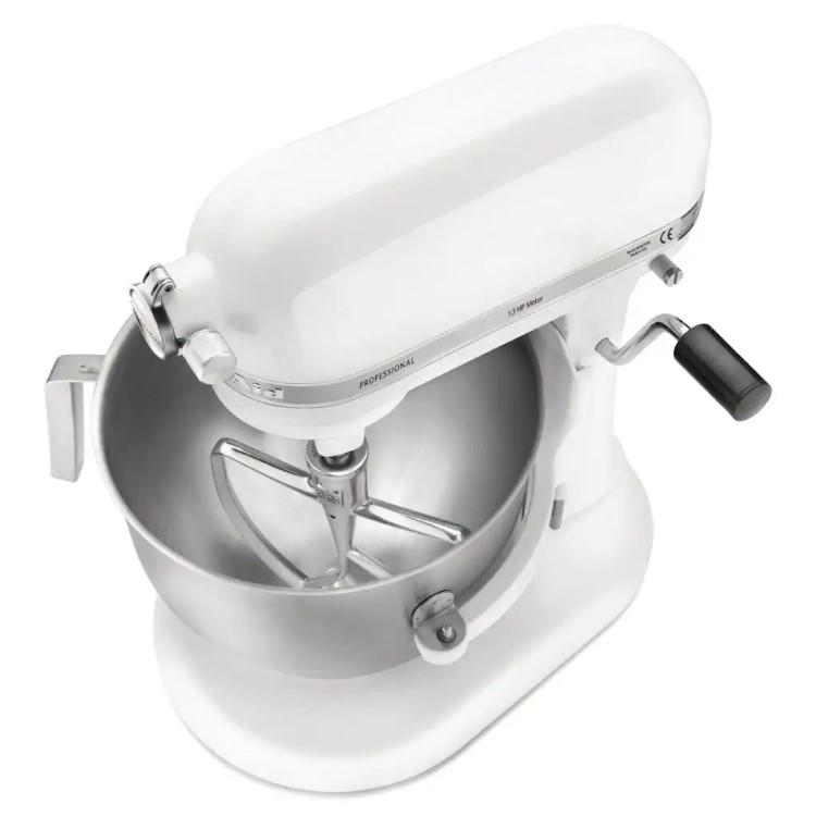 KitchenAid Professional Commercial Heavy Duty Stand Mixer - White - UK Plug - 5KSM7990XBWH